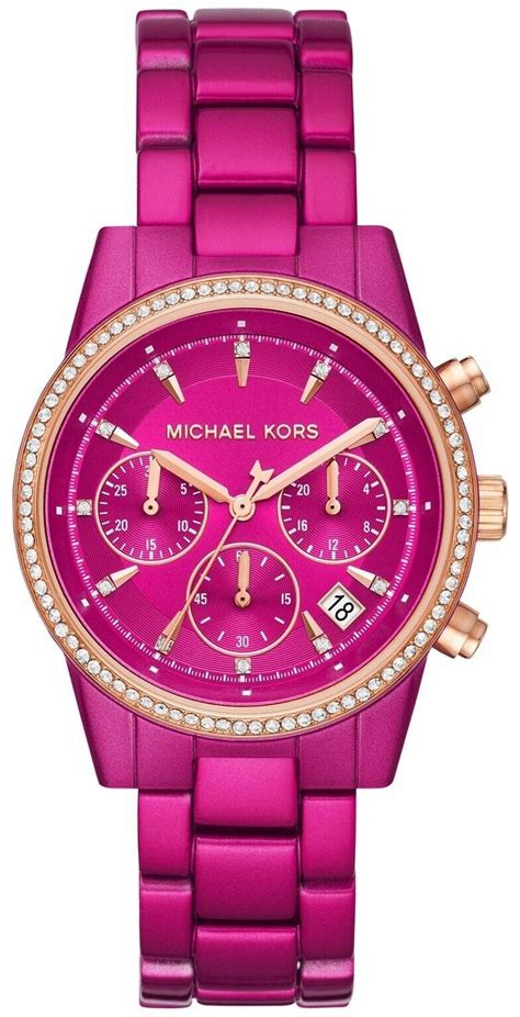 michael kors uhr pink|michael kors watches online.